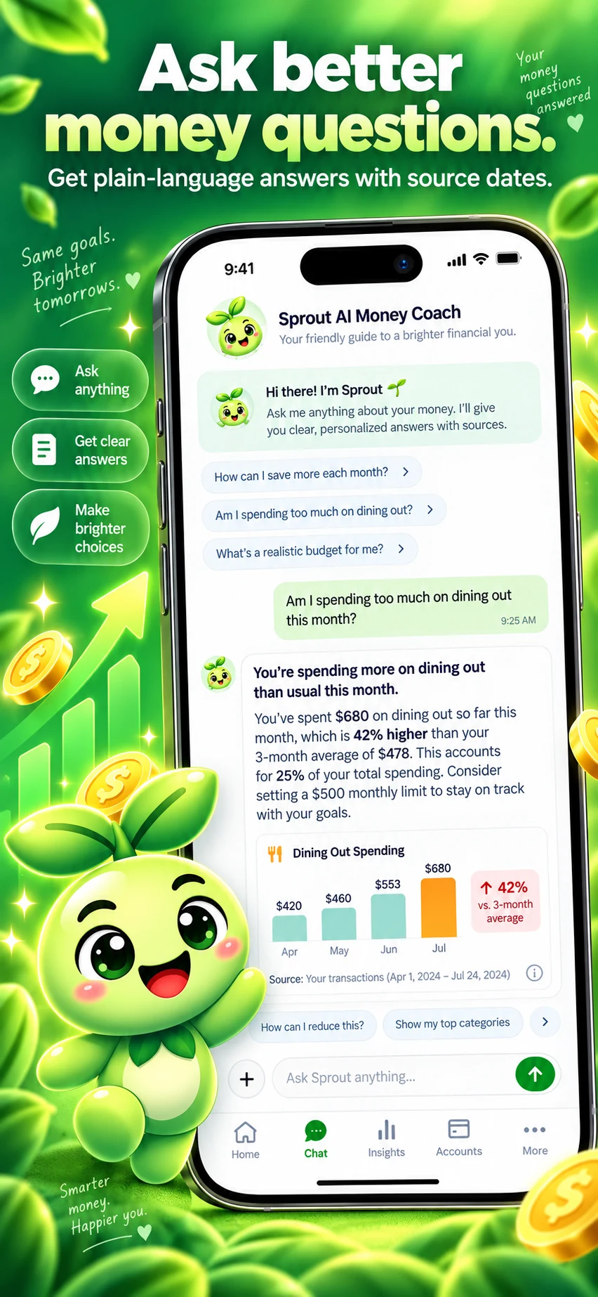 iPhone: Ask better money questions.